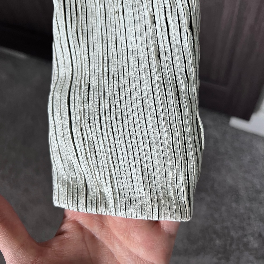 Versace White Leather Jacket - image 2